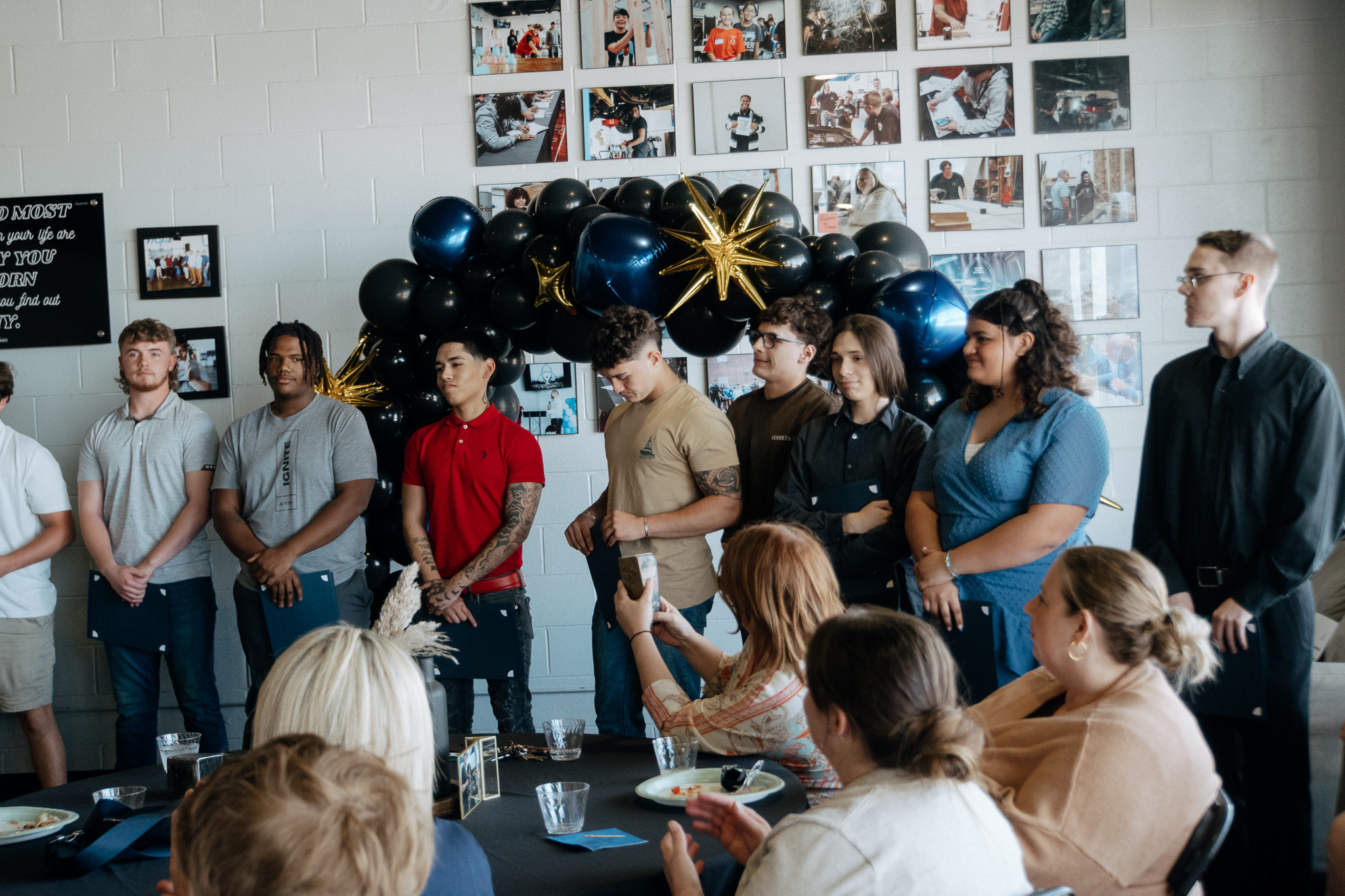 Student and mentor building together